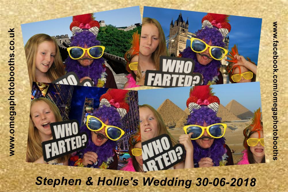 Stephen & Hollie's Wedding | View more photos from the event at gallery.omegaphotobooths.co.uk/u/OmegaPhotobooths/Stephen-Hollies-Wedding